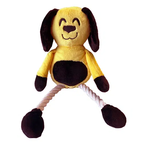Lucy Longlegs. A dog toy sold by Dogs Trust.