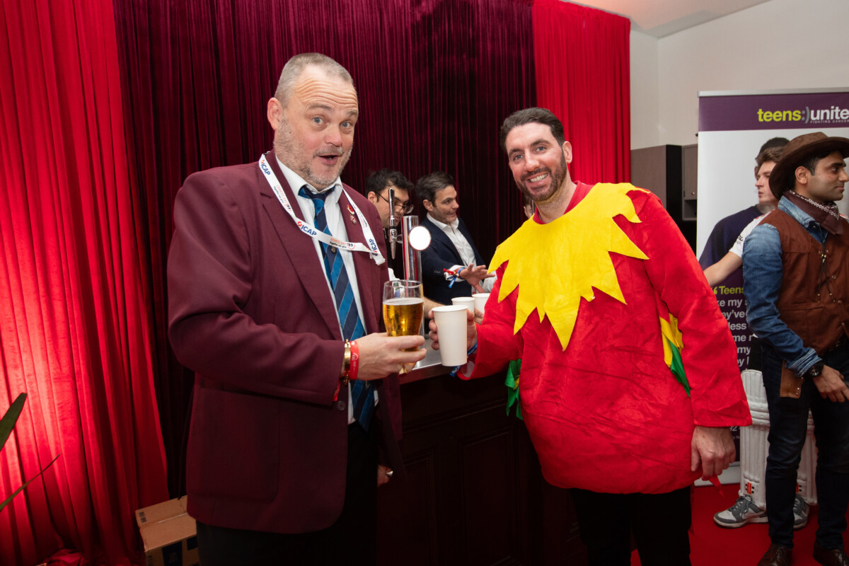 Al Murray as The Pub Landlord at ICAP Charity Day 2025.