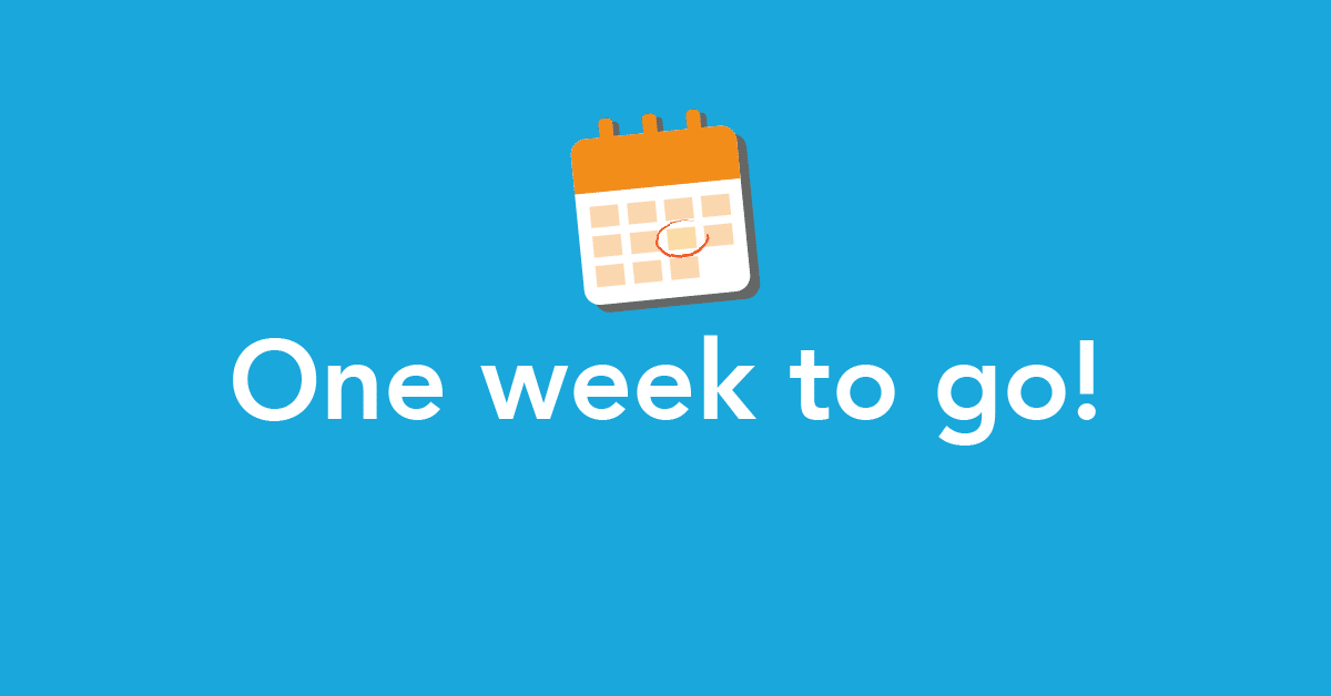 One week to go - a template from Aviva Communities Fund