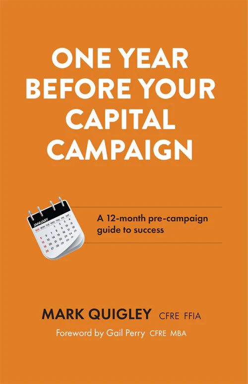 One Year Before Your Capital Campaign