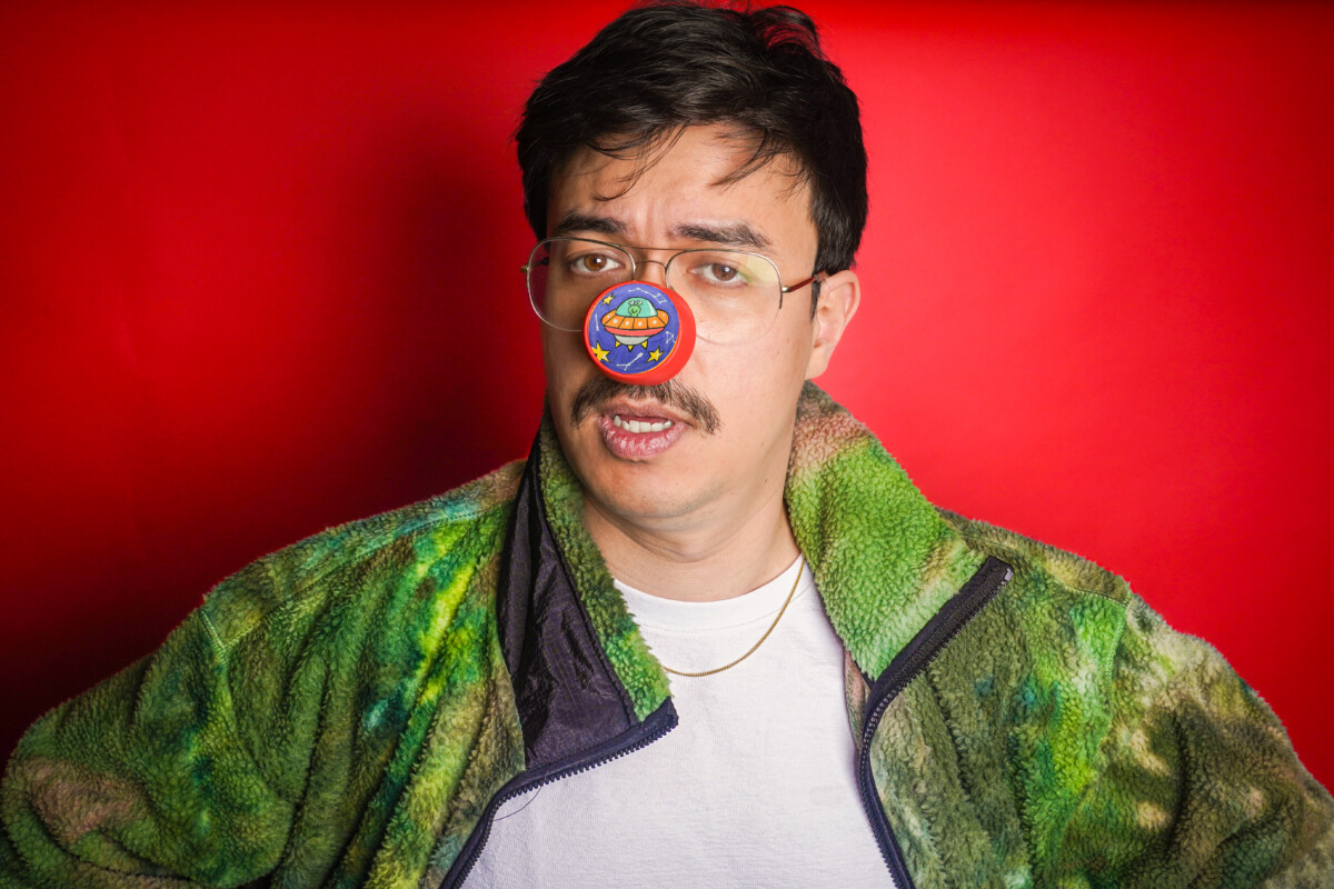Comedian Phil Wang supporting Red Nose Day 2026.