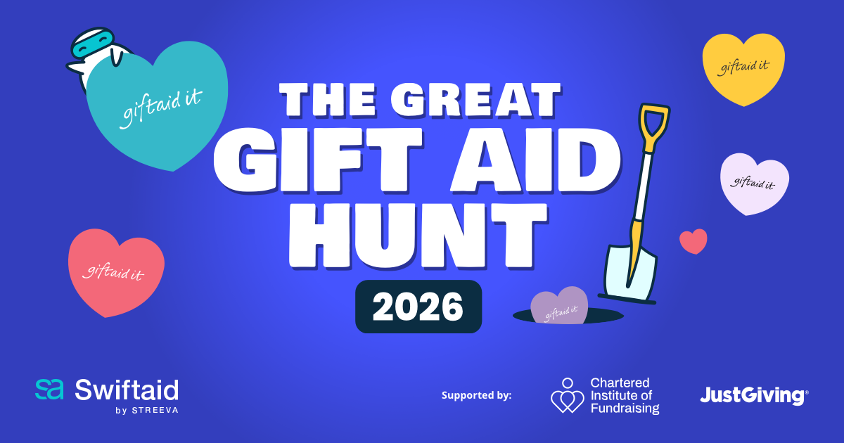 The Great Gift Aid Hunt 2026 logo