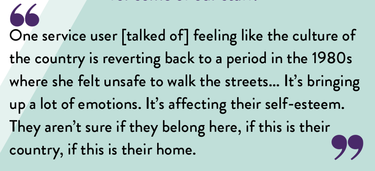 Feedback from one NCVO member