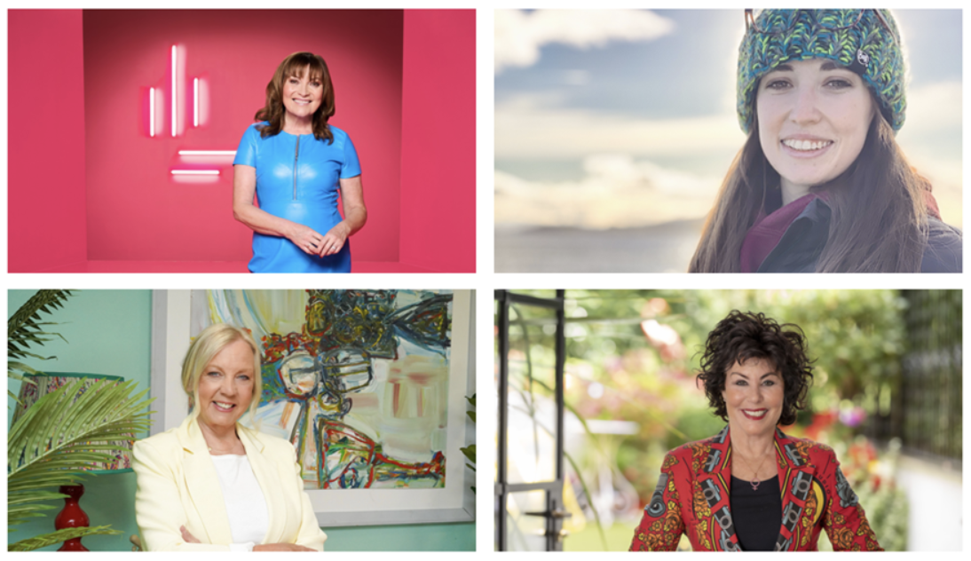 Lorraine Kelly, Megan McCubbin, Deborah Meaden and Ruby Wax - new Big Give ambassadors