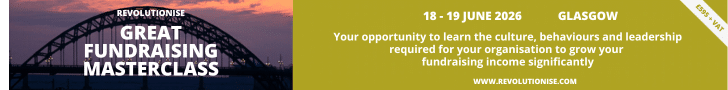 [ad] Great Fundraising Masterclass Glasgow June 2026. Revolutionise.com