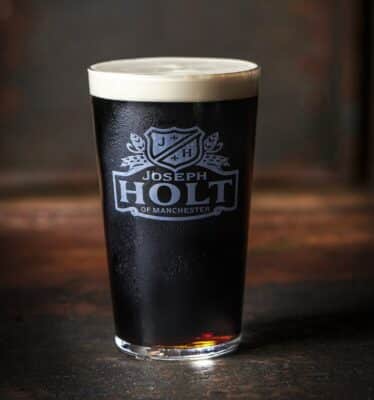 A pint of Trailblazer stout