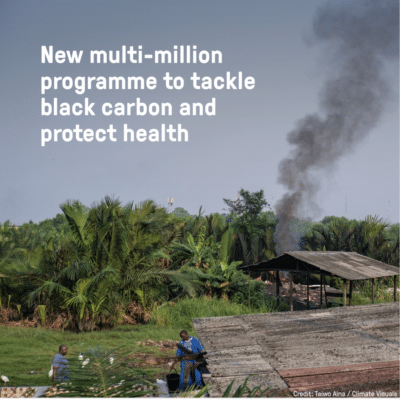 Clean Air Fund secures £10m from Wellcome to tackle black carbon