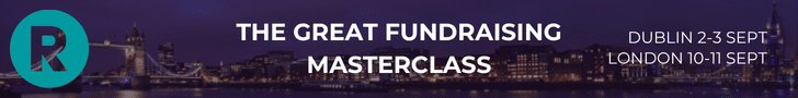 [ad] The Great Fundraising Masterclass, Revolutionise. Dublin and London, September 2026