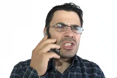 complaining man on the phone - Danilo Rizzuti complaining man on the phone - Danilo Rizzuti