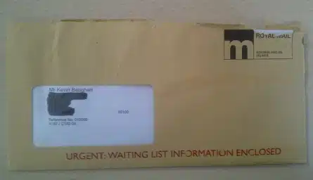 DM campaign - shock tactic Direct mail pack using disruption tactic