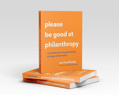 Please Be Good at Philanthropy